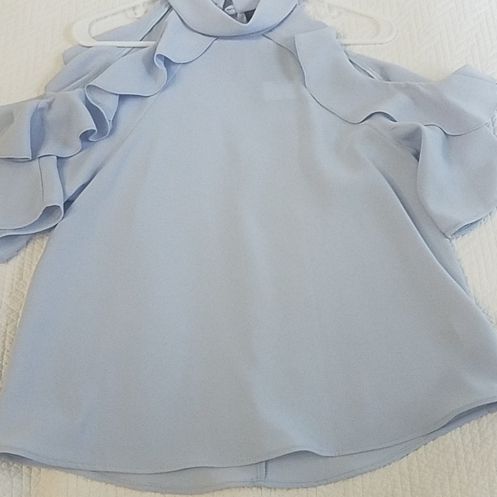 Womans cold shoulder top